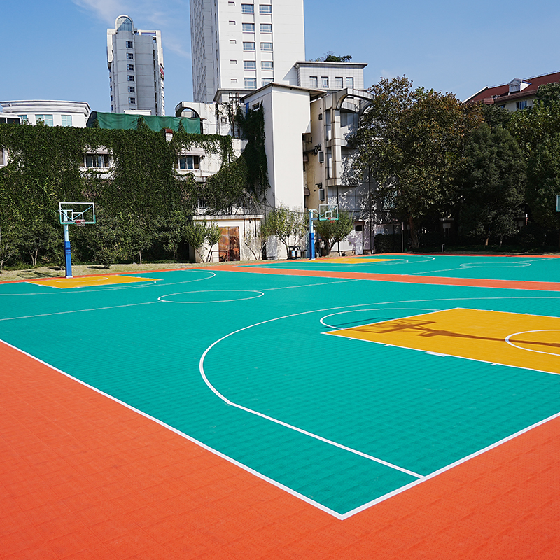 上海某中学篮球场--特Q88A
