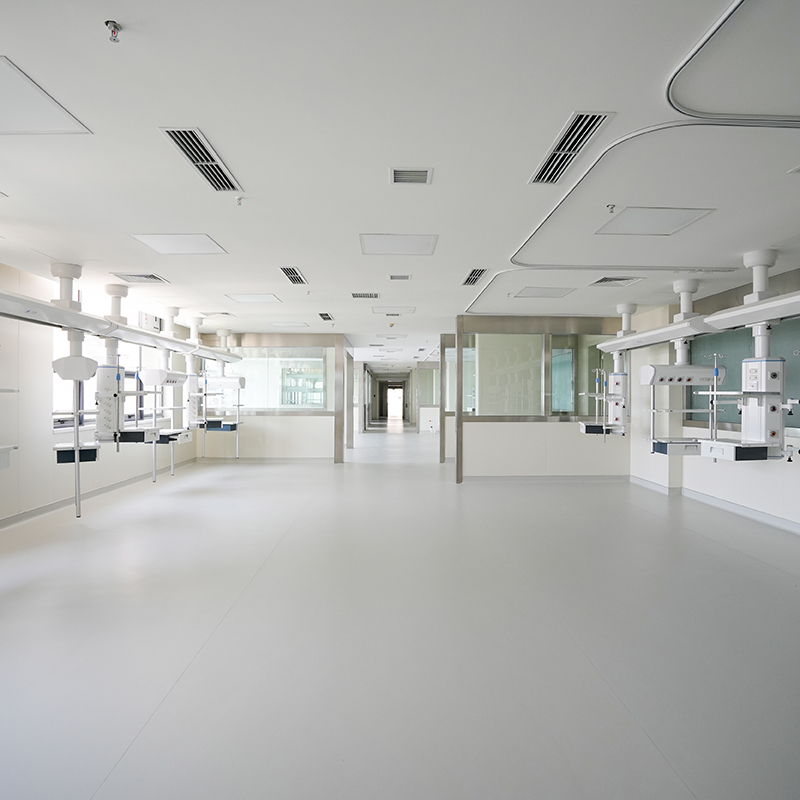 江苏某医院——商用地胶
