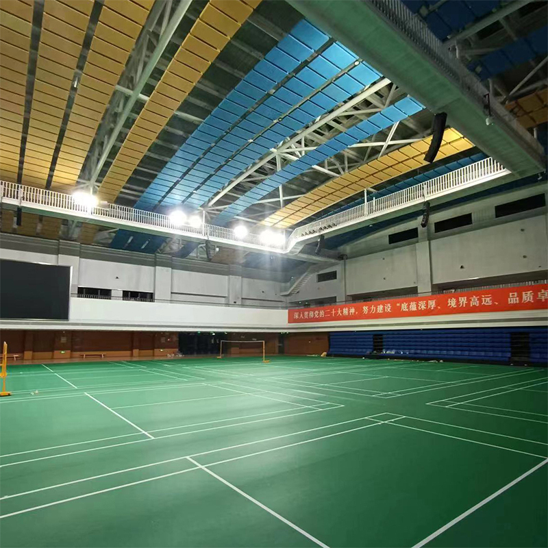 扬州某学校体育馆——运动地胶