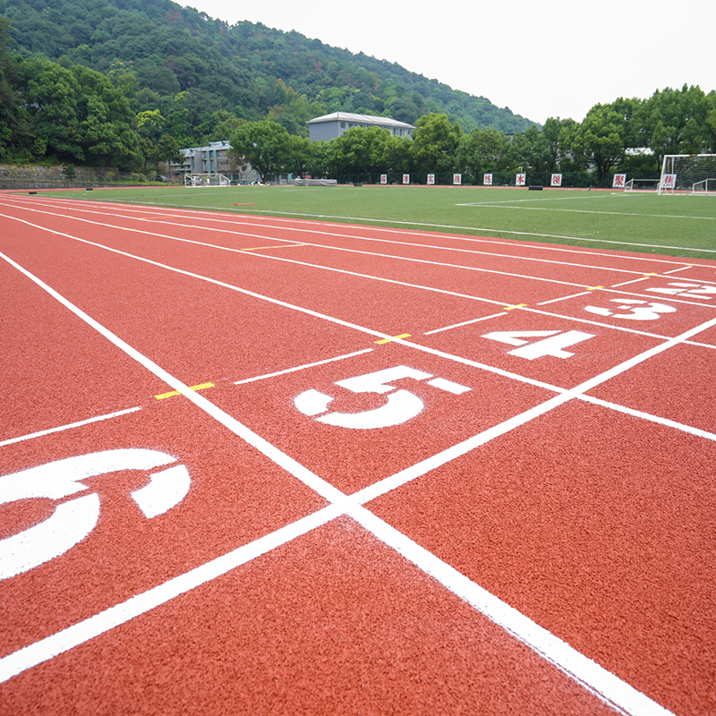 浙江工商大学人民武装学院——现浇跑道