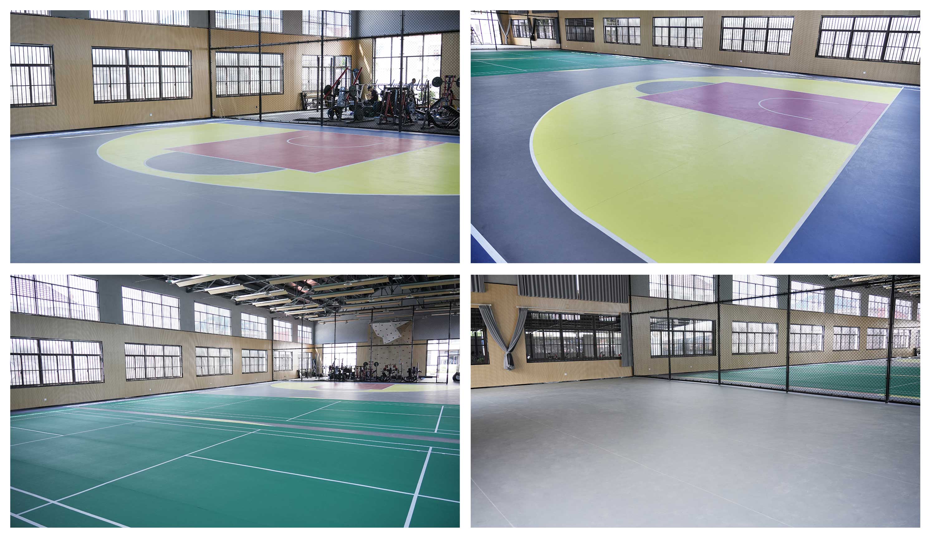 南通通州区公安训练基地-930㎡运动PVC